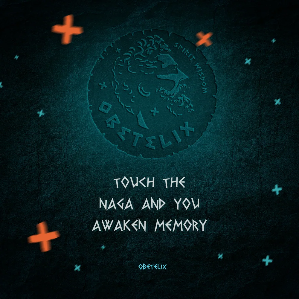 Wisdom image: Touch the Naga and You Awaken Memory