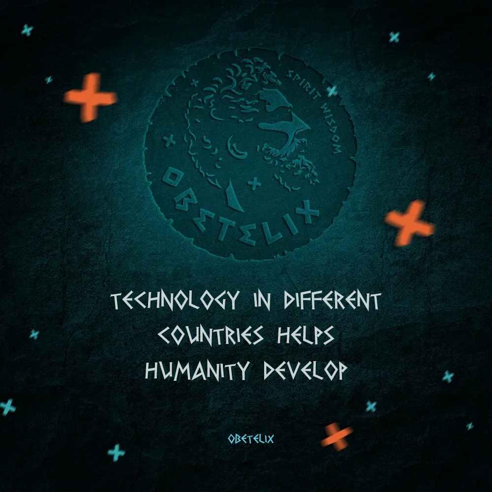 Wisdom image: Technology in Different Countries Helps Humanity Develop