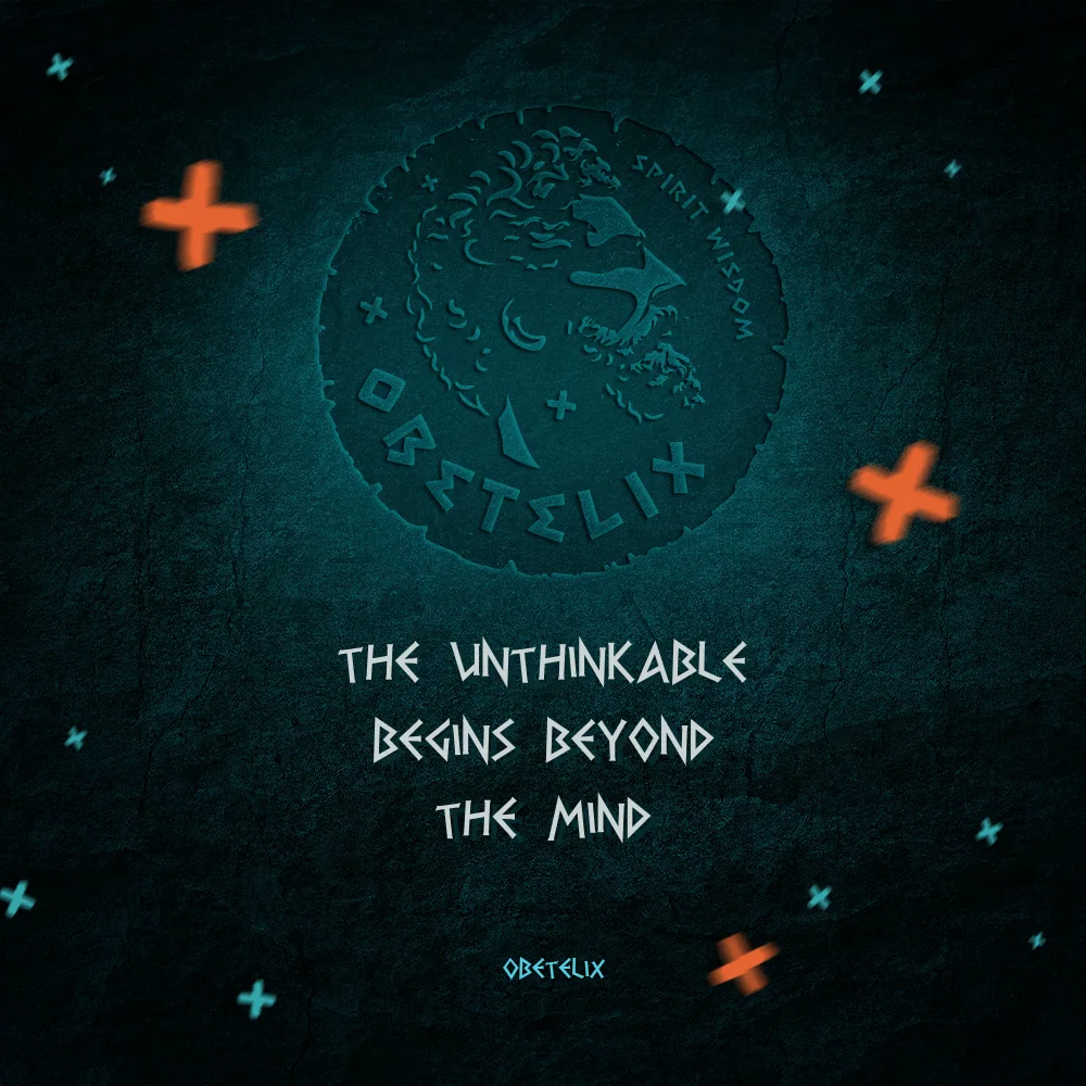 Wisdom image: The Unthinkable Begins Beyond the Mind
