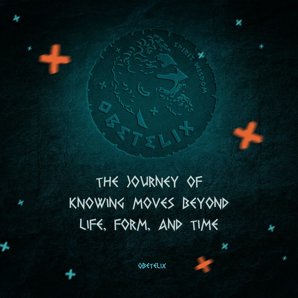 Wisdom image: The Journey of Knowing Moves Beyond Life, Form, and Time